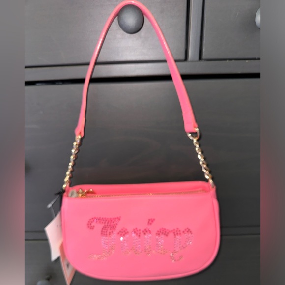 Juicy Couture Handbags - JUICY COUTURE Pink Lemonade Be Classic II Shoulder Bag 👛 NWT